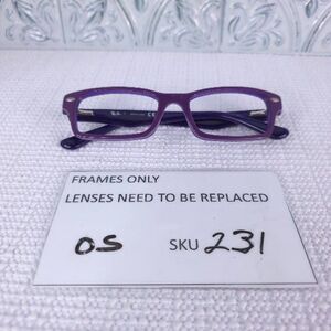 Ray-Ban RB 1530 3589 Kids Eyeglasses FRAMES ONLY Purple 48-16-130 Full Rim